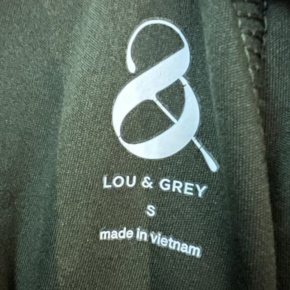 Lou & Grey Women's Luvstretch Joggers Size Small Olive Green Loungewear Stretch - Picture 4 of 7